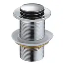 Донный клапан для раковины MEXEN KLIK-KLAK CHROM без перелива (MEX-79915-00)