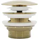 Донный клапан для ванни REA KLIK-KLAK GOLD золотой (REA-W2004)