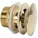 Донный клапан для ванни REA KLIK-KLAK GOLD золотой (REA-W2004)