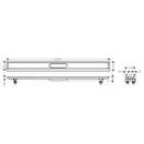 Дренажный канал 120 см Hansgrohe uBox universal (56015180) фото 2 Aquada.com.ua