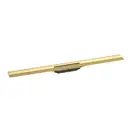 Верхня частина зливу для душу Hansgrohe RainDrain Flex для каналу (пристінний) 90 см, Polished Gold Optic (56052990)