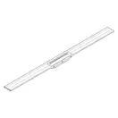 Внешняя часть трапа для душа, укорачиваемого 120 см Hansgrohe RainDrain Flex (чёрный матовый) 56054670