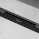 Внешняя часть трапа для душа, укорачиваемого 120 см Hansgrohe RainDrain Flex (чёрный матовый) 56054670