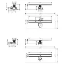 Hansgrohe RainDrain Allround Душевой канал 70 см, нерж. сталь (56186800)