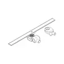 Hansgrohe RainDrain Allround Душевой канал 70 см, нерж. сталь (56186800)