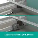Hansgrohe RainDrain Allround Душевой трап 100 см, нерж. сталь (56189800)