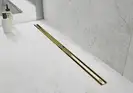 Трап для душа MEXEN FLAT 360° SLIM GOLD золотой 80 см (MEX-1541080)
