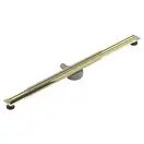 Трап для душа MEXEN FLAT 360° SLIM GOLD золотой 130 см (MEX-1541130)