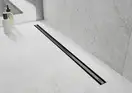 Трап для душа MEXEN FLAT 360° SLIM BLACK черный 80 см (MEX-1741080)