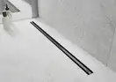 Трап для душа MEXEN FLAT 360° SLIM BLACK черный 180 см (MEX-1741180)