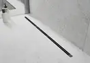 Трап для душа MEXEN FLAT 360° SUPER SLIM BLACK черный 160 см (MEX-1751160)