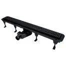 Трап Qtap Pisces BLA50800304 линейный с комбинированным затвором и нержавеющей решеткой (PISBLA50800304)