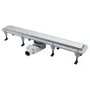 Трап Qtap Standard CRM50800304 линейный с комбинированным затвором и нержавеющей решеткой (STANCRM50800304)