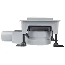 Трап Qtap Virgo CRM6011304 точечный с комбинированным затвором и нержавеющей решеткой (VIRCRM6011304)