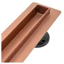 Трап для душа REA NEO SLIM PRO BRUSHED COPPER 70 см. (REA-G0651)
