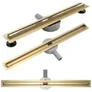 Трап для душа REA NEO SLIM MIRROR GOLD PRO 50см (REA-G5692)