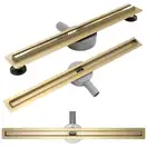 Трап для душа REA NEO SLIM MIRROR GOLD PRO 60см (REA-G5698)