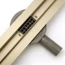 Трап для душа REA NEO SLIM PRO GOLD золотой 80 см (REA-G8015)