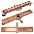 Трап для душа REA PURE NEO BRUSHED COPPER 60 см (REA-G8020)