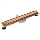 Трап для душа REA PURE NEO BRUSHED COPPER 80 см. (REA-G8022)