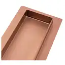 Трап для душа REA PURE NEO BRUSHED COPPER 80 см. (REA-G8022)