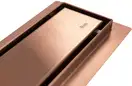 Трап для душа REA PURE NEO BRUSHED COPPER 80 см. (REA-G8022)