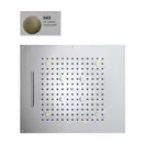Верхній душ BOSSINI DREAM / 3 дощ, каскад, туман спрей, 4RGB LED, для підвісної стелі 57x47сm, satined gold (H38935000043016)
