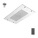 Fima Carlo Верхній душ Fima Modular стельового монтажу з нержавіючої сталі, LED підсвічування, Нікель брашований (F2825SN)