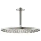 Верхній душ GROHE Rainshower Cosmopolitan 310 з стельовим душовим кронштейном, суперсталь (26067DC0)