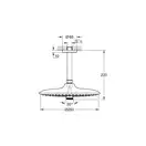 Верхній душ Grohe Euphoria 260 (26460000)