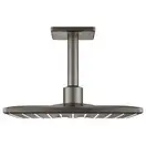 Верхний душ 310 х 310 мм с кронштейном 142 мм Grohe Rainshower SmartActive Cube (цвет - тёмный графит, матовый) (26481AL0) фото 1 Aquada.com.ua