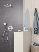 Верхній душ з настінним кронштейном Grohe Tempesta (260000) (26668000)