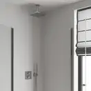 Верхній душ зі стельовим кронштейном Grohe Tempesta Cube (260088000) (26688000)