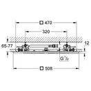 Верхний душ Grohe F-Series 20 508х580 мм (27286000) фото 3 Aquada.com.ua