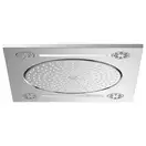 Верхний душ Grohe Rainshower F-Series 381 х 456 мм (цвет - хром), 3 вида струи (27939001) фото 2 Aquada.com.ua