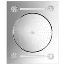 Верхний душ Grohe Rainshower F-Series 381 х 456 мм (цвет - хром), 3 вида струи (27939001) фото 3 Aquada.com.ua