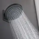 Верхний душ Ø 260 мм Hansgrohe Pulsify EcoSmart, 2 вида струи (цвет - чёрный матовый) (24151670)