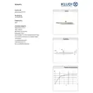 Верхній душ, 400мм  6444005-00 без кронштейна  KLUDI