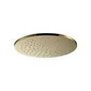 Верхний душ Paffoni MASTER KING Tondo Ø 300 х h8 мм (цвет - Honey gold spazzolato / Матовое медовое золото) (ZSOF079HGSP)