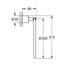 Кільце для рушників Grohe Atrio (40307AL3)