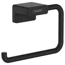 Бумагодержатель без крышки Hansgrohe AddStoris (цвет - чёрный матовый) (41771670) фото 1 Aquada.com.ua