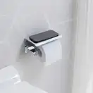 Тримач туалетного паперу Sonia S-Cube Black (176373)