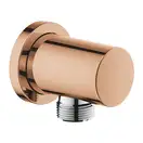 Шланговое подсоединение Grohe Rainshower (цвет - розовое золото) (27057DA0) фото 1 Aquada.com.ua