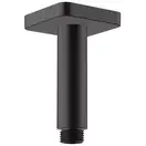 Тримач верхнього душу стельовий Hansgrohe Vernis Shape 100 мм, Matt Black (26406670)