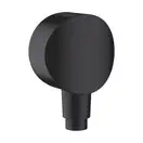 Шлангове підключення Hansgrohe FixFit S зі зворотним клапаном, чорний матовий (26453670)