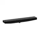 Настенный держатель Porter 500 с полкой левый Hansgrohe Porter E (цвет - чёрный матовый) 26843670