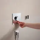 Шлангове приєднання Hansgrohe Fixfit Fine E (колір - хром)  28883000