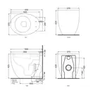 LGVA Унітаз підлоговий білий LA Giare  Cielo (LGVA)