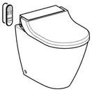 Напольный унитаз-биде Geberit AquaClean Tuma Comfort (стекло белое) (146.310.SI.1) фото 8 Aquada.com.ua