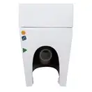 Чаша унітазу-компакту Mixxus Ellipse-0403-T3 Bowl 640х360х835 Tornado 3.0 без сидіння (MI8345)